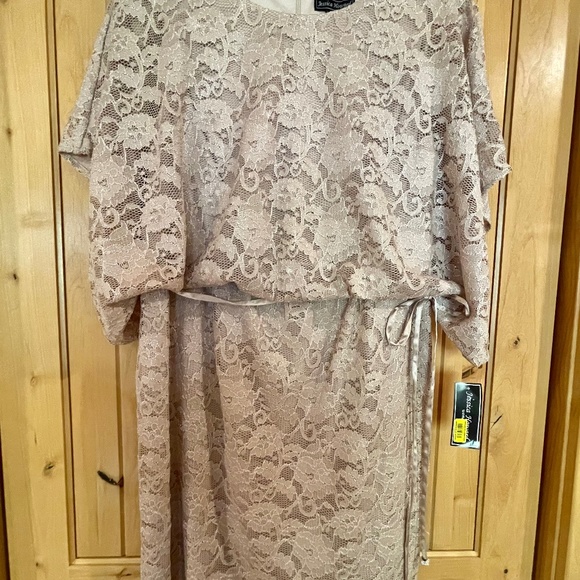Jessica Howard Dress lace overlay-size 16W - Picture 1 of 9